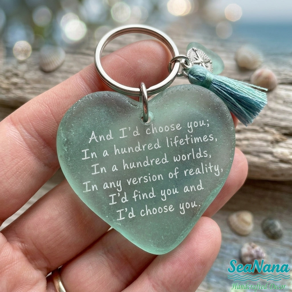 πA Piece of Your Heart Keychain