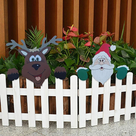 🎅Early Xmas Sale-48% OFF🔥Christmas Themed Fence Decoration