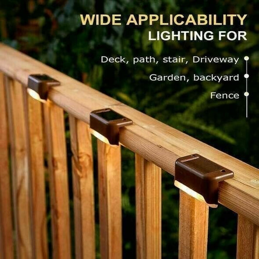 🔥2024 Hot Sale⏰ Last Day 49% OFF🌟️Waterproof Outdoor Solar Deck Lights