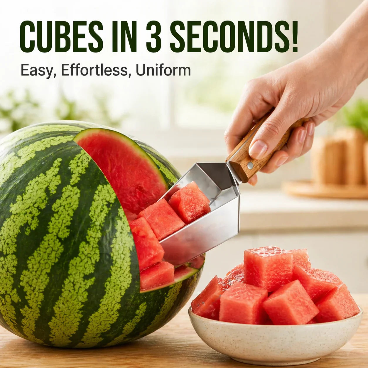 Today Only — 50% OFF Watermelon Slicer, Just $17.99(Cut Cleaner, Cube Faster, and Serve Watermelon Beautifully in Seconds — Before It Sells Out.)