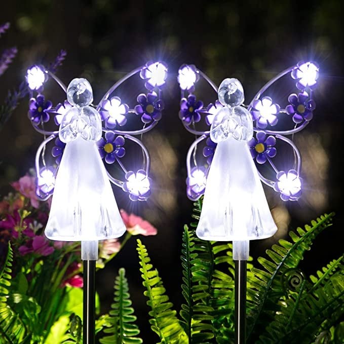【Last Day 49%OFF💕】Waterproof 👼 Solar Angel lights