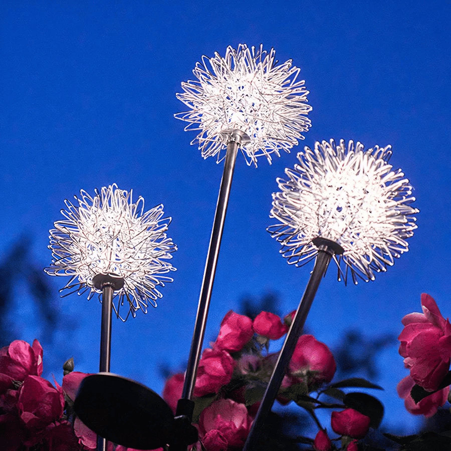 Last Day 49%OFF💕Waterproof  Solar Garden Dandelion Lamp