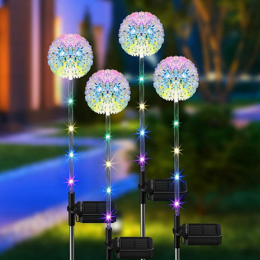Dandelion Waterproof Solar Garden Light (SET OF TWO)